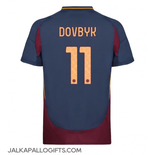 AS Roma Artem Dovbyk #11 Kolmaspaita 2024-25 Lyhythihainen